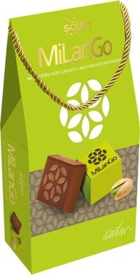 Şölen Milango Antep Fıstıklı Çikolata 225 gr