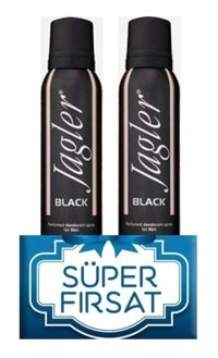 Jagler Black Sprey Erkek Deodorant 2x150 ml