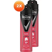 Rexona Guard Sprey Erkek Deodorant 2x150 ml
