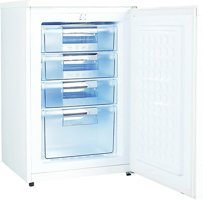 Skytech St-96D 4 Çekmeceli A Enerji Sınıfı 90 lt Dikey Solo Mini Derin Dondurucu Beyaz