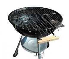 Grillstar Montana Kömürlü Kapaklı Yuvarlak Tekerlekli Barbekü
