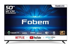Fobem ML50ES8000F 50” Frameless Ultra Hd Androıd 13 Smart LED Tv