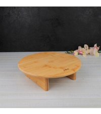 Sele Home Ayaklı Bambu Kahverengi Kesme Tahtası
