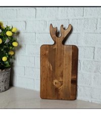 Jhtshop Ahşap Kahverengi Kesme Tahtası