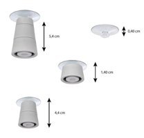 Gbmotion Cam Siyah İkili Kesme Tahtası