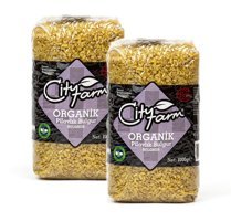 City Farm Organik Pilavlık Bulgur 2 x 1 kg