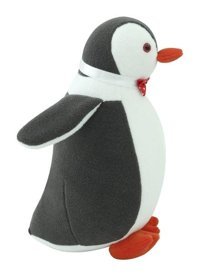 Anatoya Polar Penguen Pingun Kırmızı Peluş Oyuncak