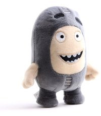 Jolıta Gri Oddbods Karikatür 23 cm Peluş Oyuncaklar