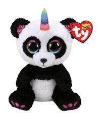 Ty Beanie Boos Tek Boynuzlu Unicorn Panda 15 cm Peluş Oyuncak