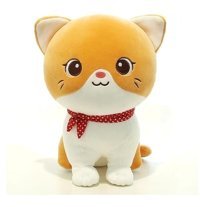 Yucama Çocuk Simülasyonu Kedi Bebek Peluş Oyuncak 24 cm Peluş Oyuncak