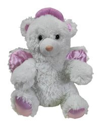 Cbc Peluş Ayıcık Kanatlarını Çırpan Melek Görünümlü 45 cm Peluş Oyuncak