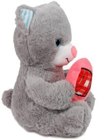 Halley Oyuncak Pembe Burunlu Hayvanlar 35 cm Peluş Oyuncak