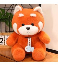 Jzcat Sevimli Kırmızı Panda Turuncu 23 cm Peluş Oyuncak