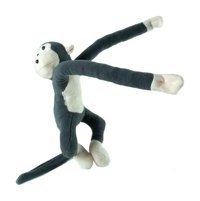 Erzi Sevimli Sarılan Maymun Gri 50 cm Peluş Oyuncak
