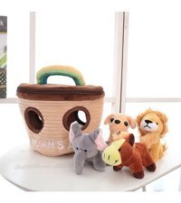 Alibee Three Beans Play House Hayvanlar Ses Peluş Oyuncaklar