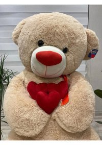Halley Oyuncak Kalpli Dev Peluş Ayı Halley 2 Metre Peluş Oyuncak