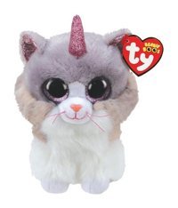 Ty Beanie Boos Asher Unicorn Kedi 15 cm Peluş Oyuncak