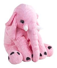 Furkan Toys Furry Uyku Arkadaşım Fil Pembe Peluş Oyuncak