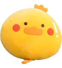 Jzcat Sarı Soft Sevimli Mantı 40 cm Peluş Oyuncak