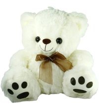 Vardem Oyuncak Kurdelalı Ayı 30 cm Peluş Oyuncak