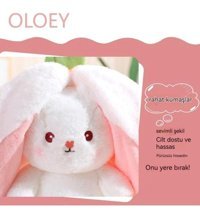 Worryfreeshopping Sevimli Dönüşüm Meyve Tavşan 35 cm Peluş Oyuncak