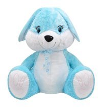 Selay Oyuncak Tavşan Mavi 80 cm Peluş Oyuncak