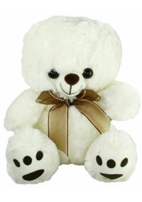 Vardem Oyuncak Ayı Kurdelalı 20 cm Peluş Oyuncak
