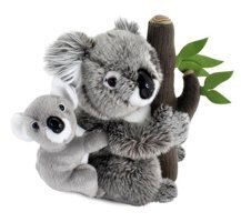 Animals Of The World Ağaçta Yavrulu Koala 26 cm Peluş Oyuncak