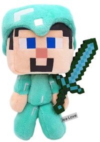 Alibee Jea Love Minecraft Sarmaşık 16 cm Peluş Oyuncak