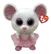 Ty Beanie Boos Nina Balerin Fare Beyaz 24 cm Peluş Oyuncak
