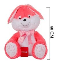 Selay Oyuncak Tavşan Pembe 40 cm Peluş Oyuncak