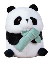 Jzcat Siyah Çocuk Sevimli Hayvan 23 cm Peluş Oyuncak