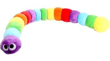 Nessiworld Uzun Renkli Tırtıl 115 cm Peluş Oyuncak