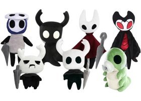 Alibee Siyah Hollow Knight Zote Teddy 22 cm Peluş Oyuncak