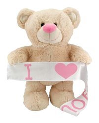 Neco Plush I Love Flamalı Ayı 70 cm Peluş Oyuncak