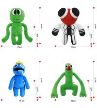 Yucama 4 Pieces Rainbow Friends Stuffed Toys Kids Gifts Dolls 25 cm Peluş Oyuncak