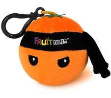 Neco Plush Fruit Ninja Sesli Peluş Portakal 6 cm Peluş Oyuncak