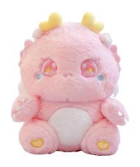 Jzcat Pembe Dragon Baby Çocuk Bebek 30 cm Peluş Oyuncak