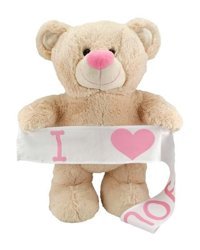 Neco Plush I Love Flamalı Ayı 55 cm Peluş Oyuncak
