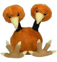 Alibee Pokemon Oturma Cuties Doduo Peluş Oyuncak