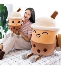Yystore Sevimli İçecek Şekilli Ekstra Büyük 70 cm Peluş Oyuncak