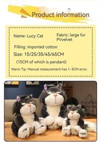Bruigy Gri Prodigy Toy Karikatür Figürlü Peluş Oyuncak