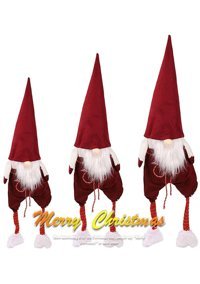 Alibee Kırmızı Caichi Noel Temalı Peluş Oyuncak