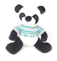 Kizilkaya Sevimli Pandalar Atkılı Kazaklı 30 cm Peluş Oyuncak