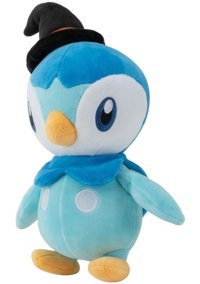 Pokemon Figür 20 cm Halloween Seri Piplup Peluş Oyuncak