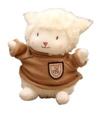 Jzcat Çocuk Karikatür Küçük Yün Bebek Kahverengi 23 cm Peluş Oyuncak