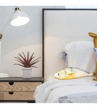 Magideal Suntek 3D Yumuşak Güzel Simülasyon Balık 60 cm Peluş Oyuncak