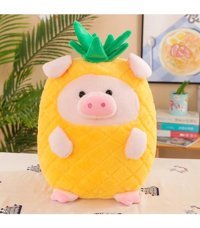 Sunflower Sarı Karikatür Domuz Peluş Bebek Oyuncak