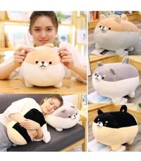 Worryfreeshopping Kahverengi Star Shiba Inu Köpek Peluş Oyuncak