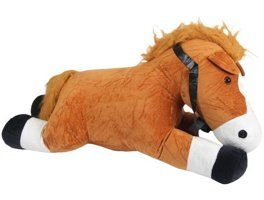Nessiworld Yatan At Kahverengi 75 cm Peluş Oyuncak